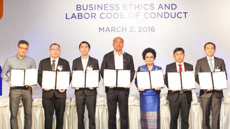 Thai Union’s suppliers were invited to sign the Code of Conduct