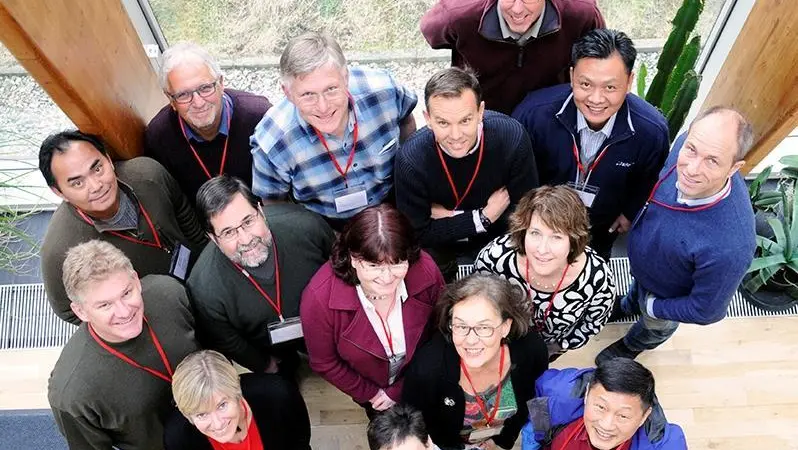 The steering committee comprises experts from Europe, Asia, Australia and North America