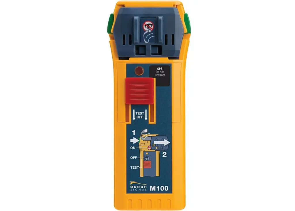 The Ocean Signal M100 distributed by Ocean Safety