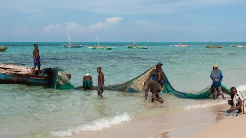 Fishing in Mozambique. Credit: Stig Nygaard