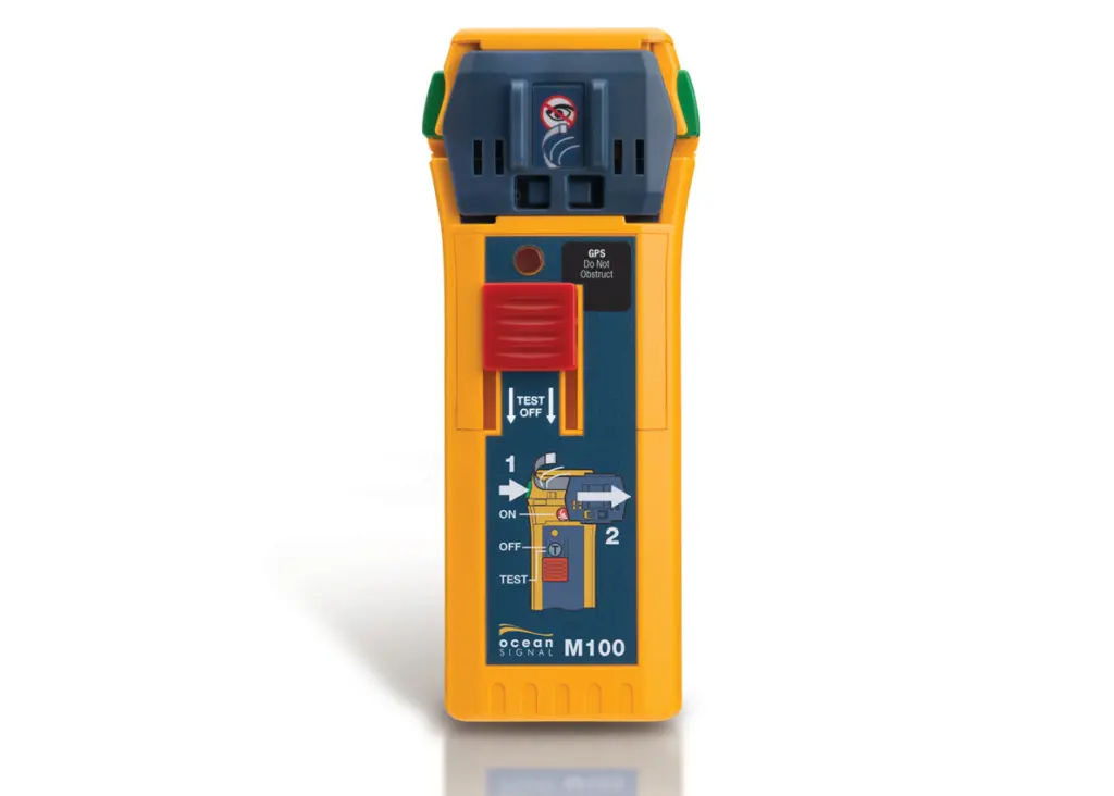 The M100 Maritime Survivor Locating Device will be introduced at Skipper Expo Int. Aberdeen