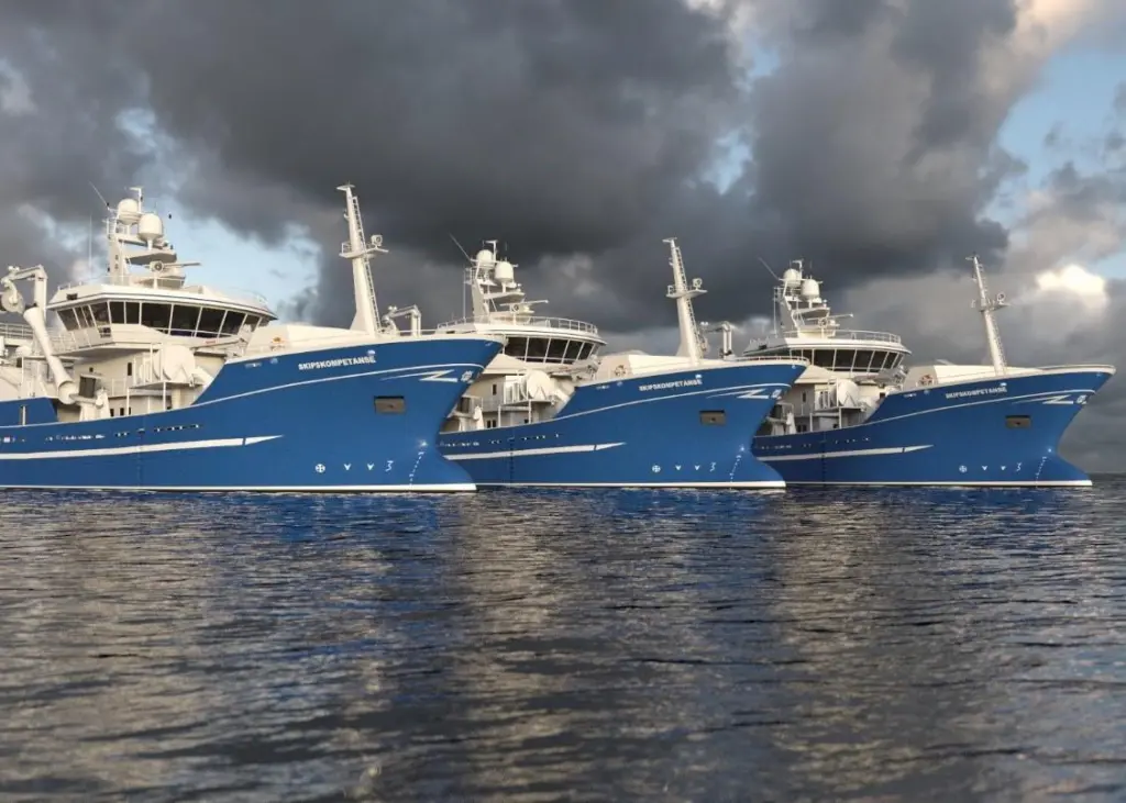 Seiner/trawlers of Skipskompetanse design for Lenin Kolkoz to be built at Yantar Shipyard