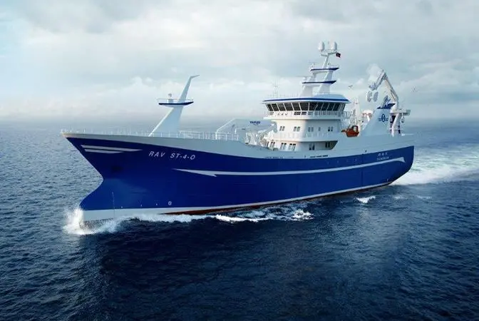 The new purse seiner/trawler will be the world's first fishing vessel with the Wärtsilä 31 engine