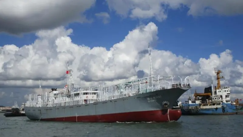 Pingtan's squid jigging vessel Photo: PRNewsFoto/Pingtan Marine Enterprise Ltd