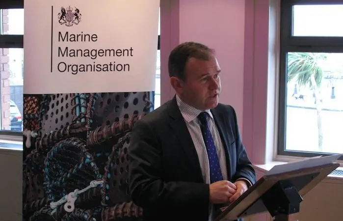 UK fisheries minister George Eustice