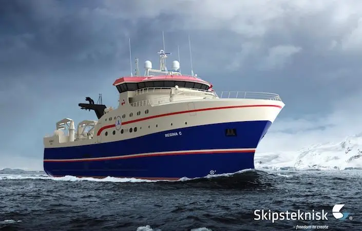 The new vessel will be a tailored design for operation in heavy ice off the coast of Greenland