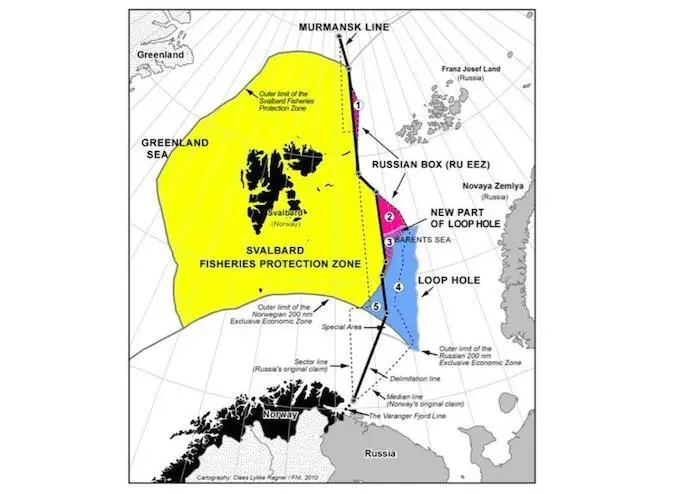 Svalbard map