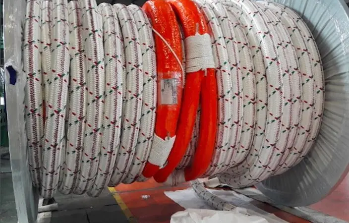 Lankhorst Fibre moorings for world’s largest fish farm