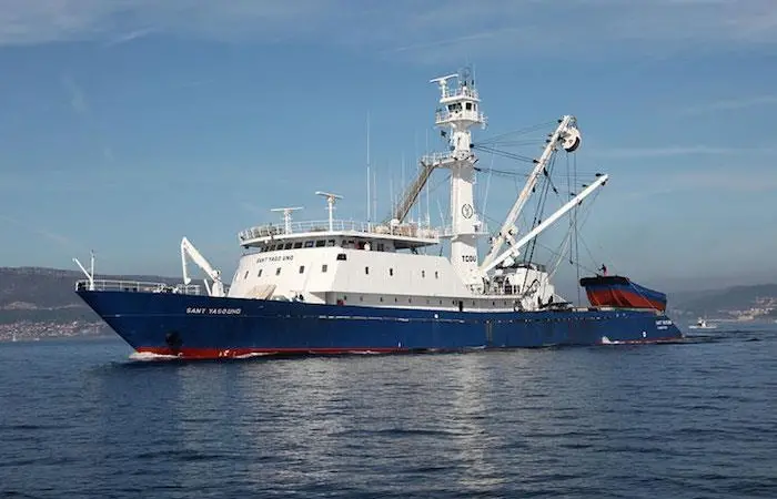 Jealsa vessels operate in the Atlantic Ocean and primarily fish skipjack tuna
