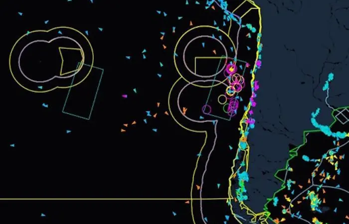 OceanMind used AIS and VMS to check for abnormal or suspicious behaviour