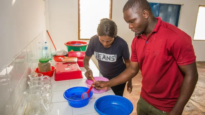 Zambia is making headway on improving on production of quality fingerlings Photo: Chosa Mweemba