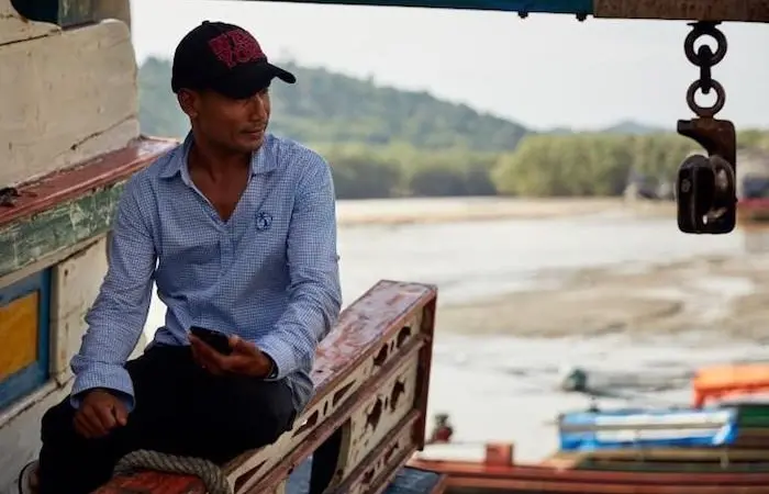 Thai fisherman