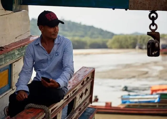 Thai fisherman