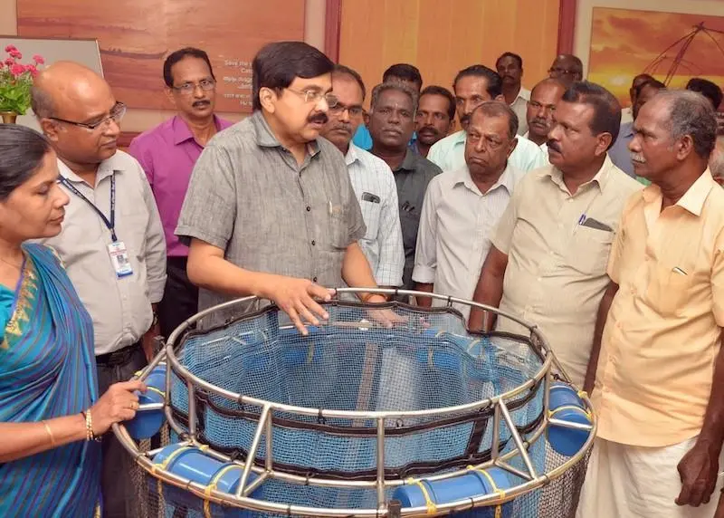 CMFRI sea cage farming training