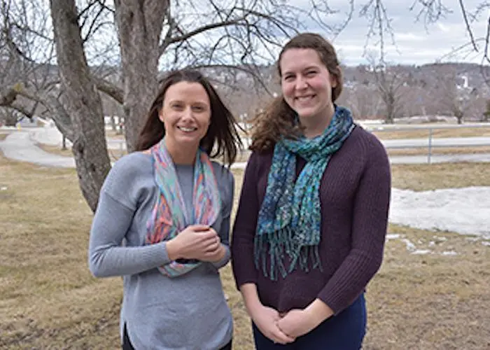 Rebecca Peters and Jesica Waller