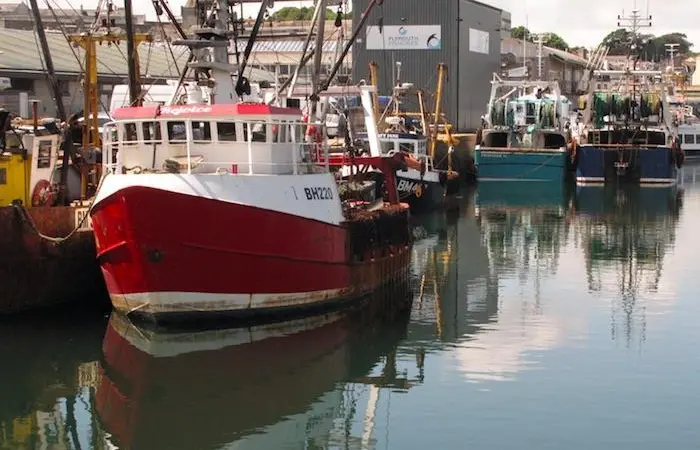 UK fishing boats