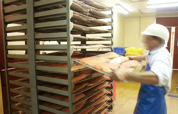 The skill is in the process, says Calais smoked fish specialist