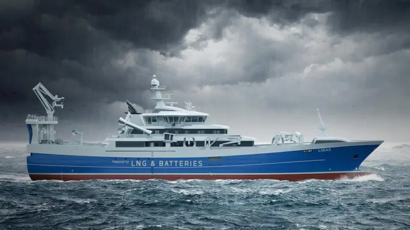 MAN to equip first LNG-powered fishing vessel