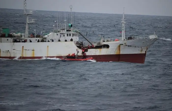 US-Chinese co-operation nets IUU driftnetter