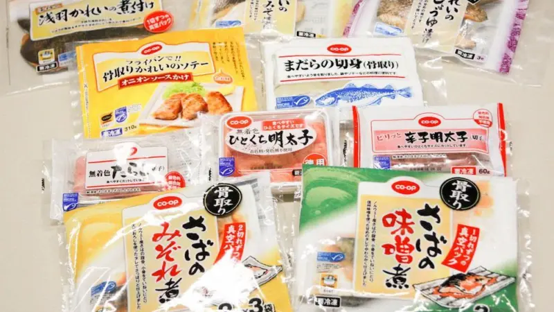 Japanese seafood products