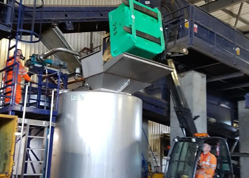 Ensiling and pasteurisation of fish waste is proving increasingly popular Photo: Landia
