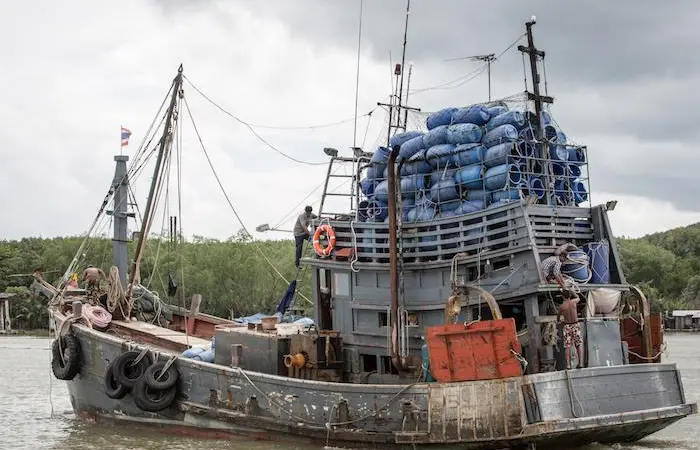 Thai fishing vessel