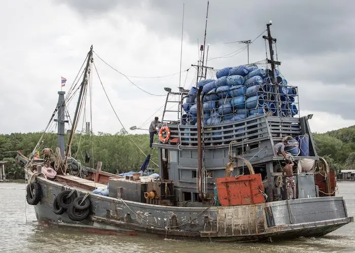 Thai fishing vessel