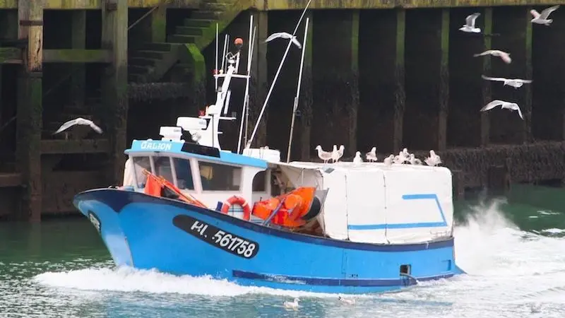Fishing boat in EU