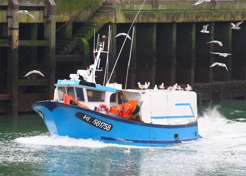 Fishing boat in EU