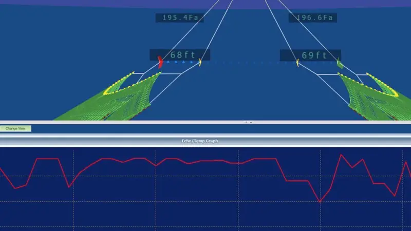 Real-time shrimp monitoring with Notus Echo