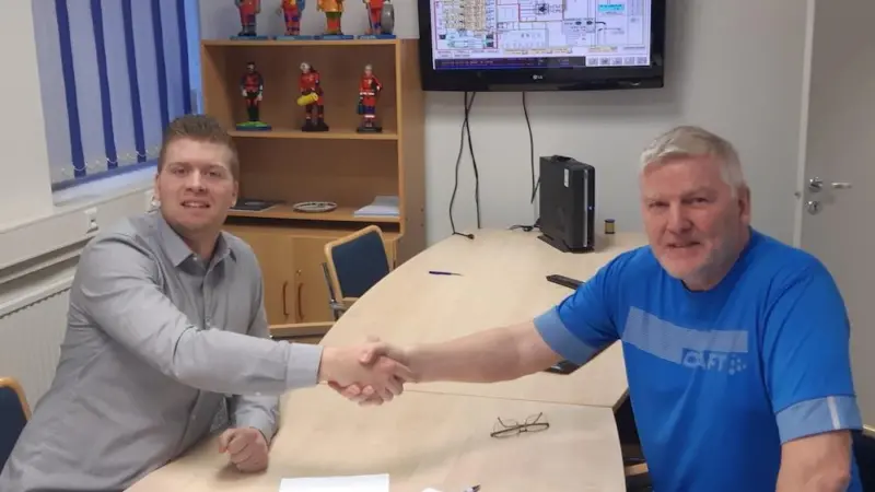 Kampi and Skaginn 3X join forces to create a tub handling system for shrimp processing Photo: Skaginn 3X