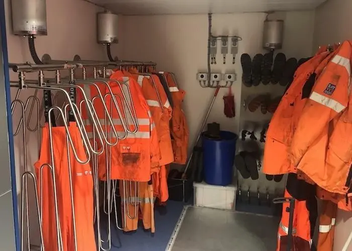 Pronomar's drying systems can be used in shipyards as well as onboard Photo: Pronomar