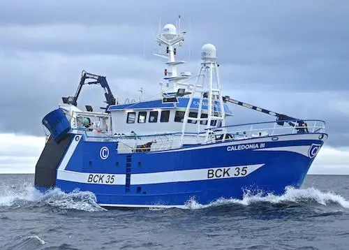 Caledonia III built by Macduff Shipyards