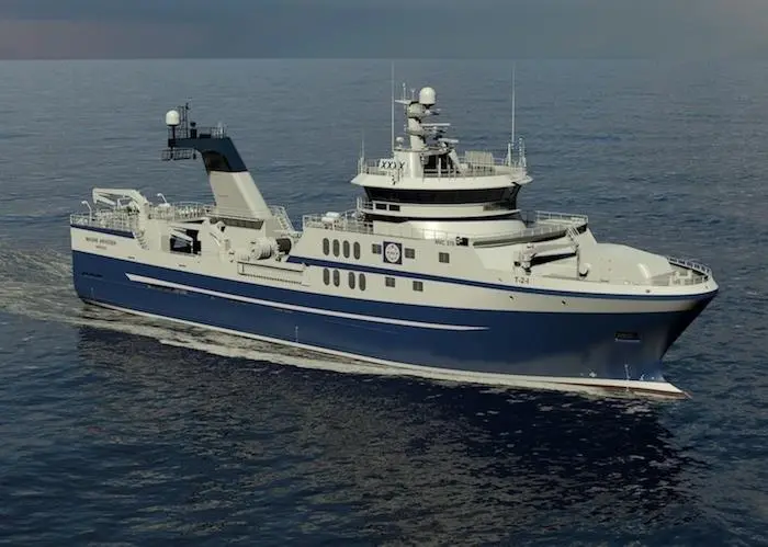 Rolls-Royce is to design a new Norwegian stern trawler Photo: Rolls-Royce