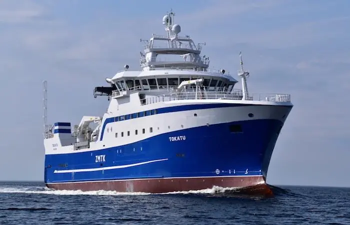 New Zealand vessel 'Tokatu'