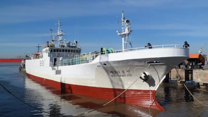The Korean government has been condemned for failing to tackle an incidence of IUU fishing Photo: CCAMLR