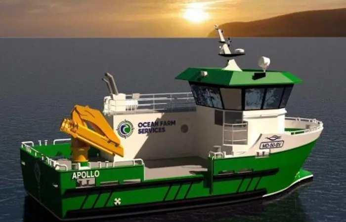 Artist's impression of the 'Apollo' Illustration: Marine Design