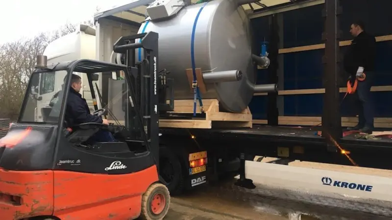The latest BioChop unit is heading to the Faroe Islands Photo: Landia