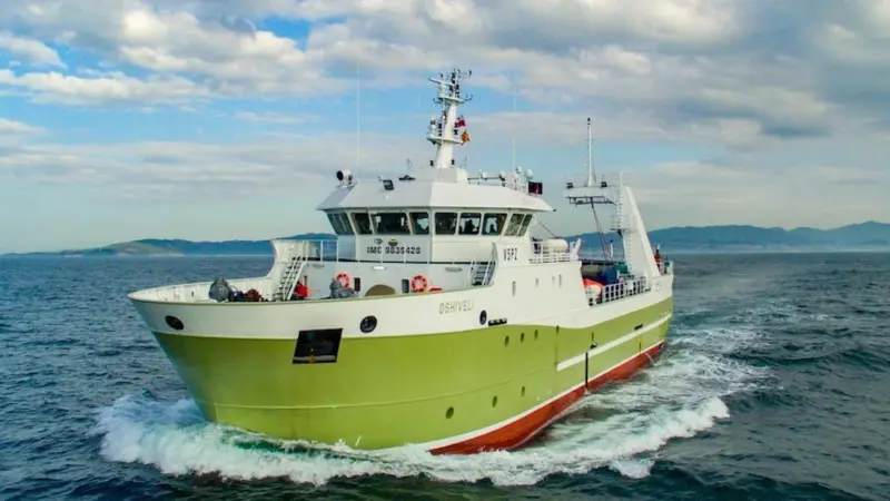 Kinarca equips Namibian trawler