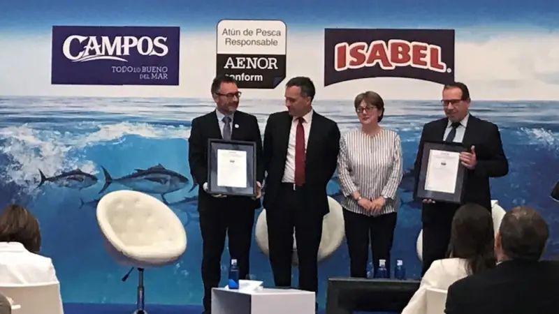 AENOR sustainable tuna is available in Spain Photo: AENOR