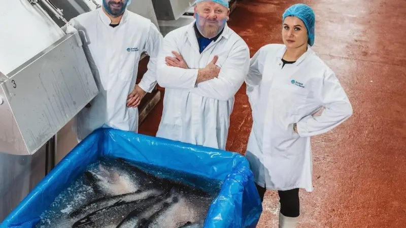 Scottish Sea Farms has been honoured by M&S for its work to reduce plastic waste Photo: Scottish Sea Farms