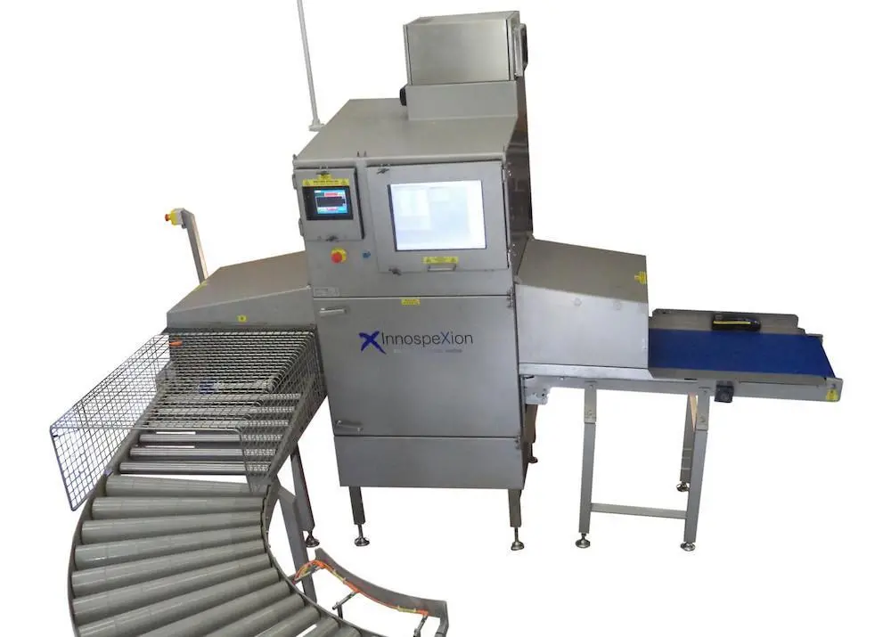InnospeXion has developed an X-ray system capable of inspecting large blocks of frozen fish Photo: InnospeXion