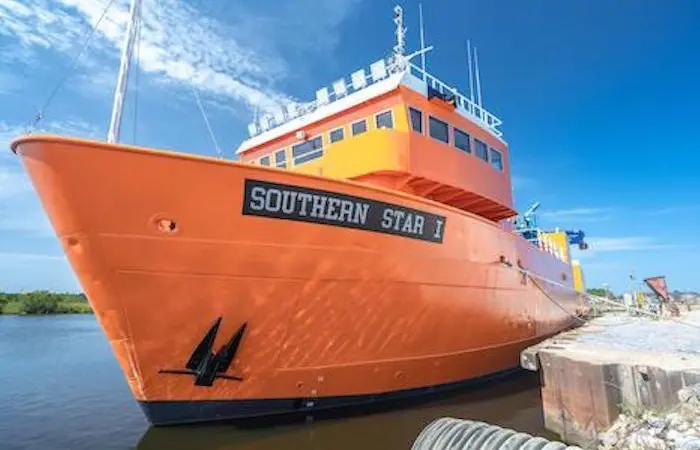 The 'Southern Star' - the latest ship from Omega Shipyard Photo: Omega Protein