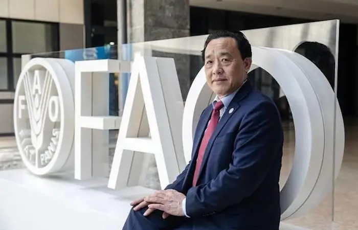 Qu Dongyu takes up post as FAO head