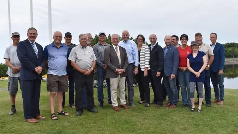 The government of Canada and Province of New Brunswick are supporting lobster research and oyster aquaculture