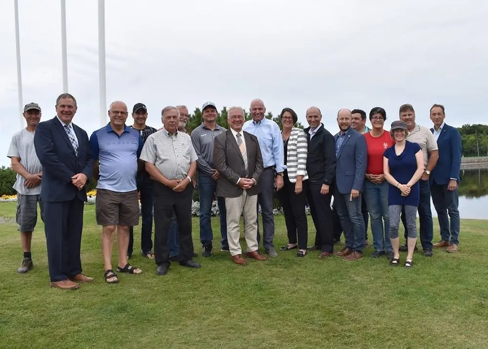 The government of Canada and Province of New Brunswick are supporting lobster research and oyster aquaculture