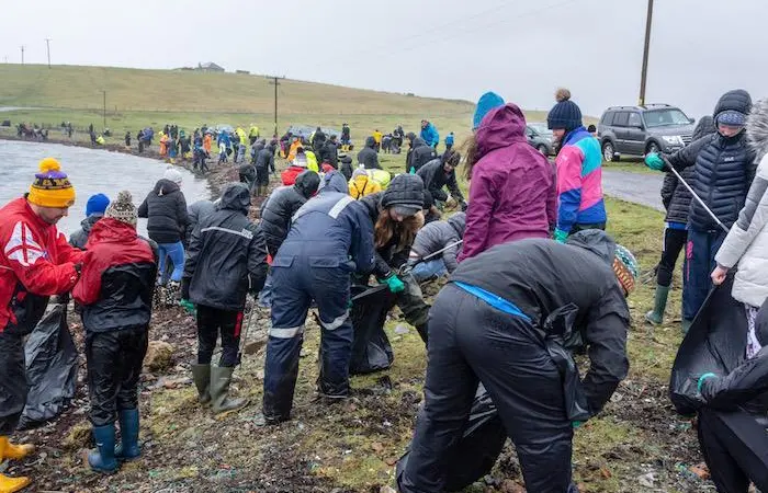 Scottish Sea Farms is urging people to join the Great British Beach Clean Photo: Scottish Sea Farms
