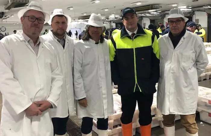 Seafood Scotland and representatives from Port of Boulogne sur Mer met to discuss operations post Brexit Photo: Seafood Scotland