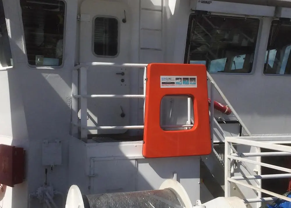 Quiksling has been given type approval by Lloyds for its MOB recovery system Photo: Quiksling