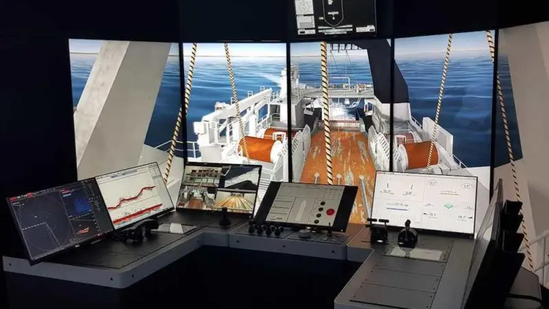 Commercial fisheries are helping fund the new K-Sim Fishery simulator at the Greenland Maritime Centre Photo: Kongsberg Digital